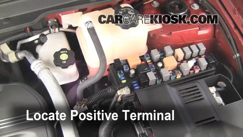 2008 Saturn Vue XE 2.4L 4 Cyl. Battery Jumpstart